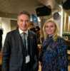 Gunnar Birkeland, Source Galileo, presenterte GoliatVIND. Her med Nina Kivijervi Jonassen, prosjektdirektør i Arctic Energy Partners.