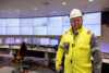 Thomas Myhre på besøk inne på Johan Castberg-skipet.