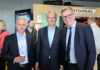 Ole Hass, underdirektør Sokkeldirektoratet, Torgeir Stordal, direktør Sokkeldirektoratet, og Kjell Giæver, direktør Arctic Energy Partners, på Offshore Nordland i Sandnessjøen.