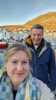 Arctic Energy Partners var tilstede i Honningsvåg med Kristiane M. Krystad og Kjell Giæver.