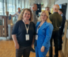 Ann-Helen Baadstrand og Mosjøen Kulde og Klimaservice leverer til 6 kontinenter! Her sammen med Kristiane M. Krystad, Arctic Energy Partners.