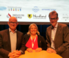 Ole Erik Almlid, direktør NHO, Elin D. Eide, fylkesrådsleder Nordland, og Knut Magnussen, senior m